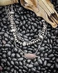 Aztec Layer Fashion Necklace