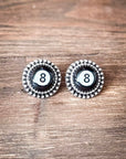 Lucky Shot Fashion Stud Earrings