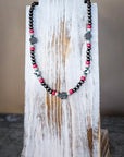 Chance Navajo Style Pearl & Bead Fashion Necklace