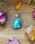 Palomino Turquoise Sterling Silver Pendant