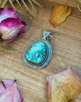 Palomino Turquoise Sterling Silver Pendant