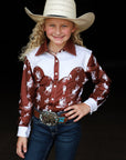 *YOUTH* BUCKAROO PERFORMANCE RODEO SHIRT