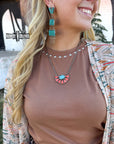 Coral West Necklace