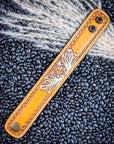Prairie Shine Tooled Leather Bracelet