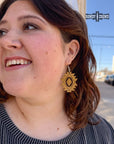 Aztec Cowgirl Earrings