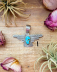 Sterling Silver Thunderbird Pendant
