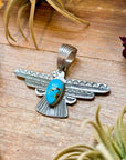 Sterling Silver Thunderbird Pendant