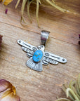 Sterling Silver Thunderbird Pendant