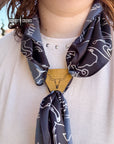 Seminole Skull Scarf Slide