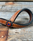 Crystal Light Oil Rustic Tie Down Keepers