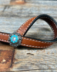 Crystal Light Oil Rustic Tie Down Keepers