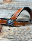 Crystal Light Oil Rustic Tie Down Keepers