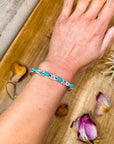 Sterling Silver Kingman Turquoise Cuff Bracelet