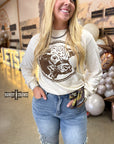 Happy Hereford Long Sleeve Tee