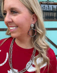 Red Hondo Earrings