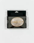 Cowgirl Silver and Gold Stars Belt Buckle by Bourbon Cowgirl