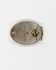 Bourbon Cowgirl Pewter and Black Belt Buckle