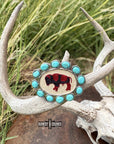 Blazing Buffalo Scarf Slide