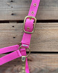 Pink Nylon Horse Halter NHPINK