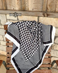Howdy Houndstooth Wild Rag