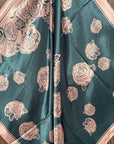 35X35" Baby Pink Roses Wild Rag / Scarf WR852