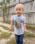 KIDS Happy Hereford Tee- BROWN