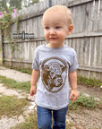 KIDS Happy Hereford Tee- BROWN
