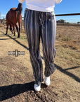 Ruffled Cup Pants