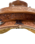 Colorado Saddlery Tooled Trail 16"
