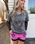 Lone Star Steer Top