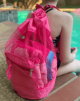 Foldable Kids Mesh Backpack