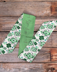 Green Western Skinny Mini Wild Rag Scarf / Cowgirl Necktie