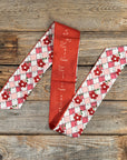 Red Western Skinny Mini Wild Rag Scarf / Cowgirl Necktie