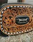 Bridle Belle Tooled Leather Purse ONLY AT Countryside Co.