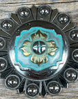 A Touch of Turquoise Western Concho W109