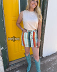 Sonoma Serape Skort