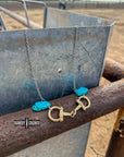 Turquoise Bit Necklace