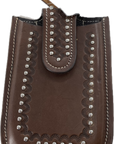 Leather Cell Phone Case Studded