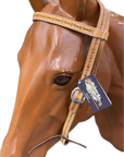 Colorado Gold Border Tooled Headstall