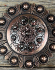 Copper Dots Western Concho W184