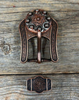 Copper Dots Western Concho W184