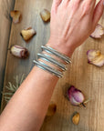 Sterling Silver Heavy-Duty Cuff Bracelet