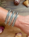Sterling Silver Heavy-Duty Cuff Bracelet