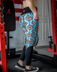 SEDONA FULL PRINT CROSSOVER LEGGINGS