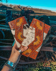 The Ellie Sunflower Wallet a Haute Southern Hyde by Beth Marie Exclusive