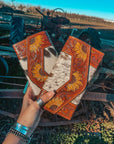 The Ellie Sunflower Wallet a Haute Southern Hyde by Beth Marie Exclusive