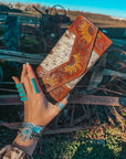 The Ellie Sunflower Wallet a Haute Southern Hyde by Beth Marie Exclusive
