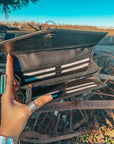 The Ellie Sunflower Wallet a Haute Southern Hyde by Beth Marie Exclusive