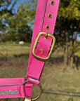 Pink Bling Nylon Horse Halter BNHPINK