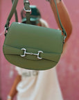 The Charity Horsebit Crossbody Bag